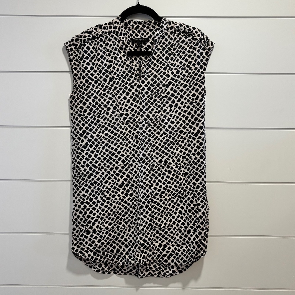 Banana Republic pull over lightweight sleeveless mini dress size 4